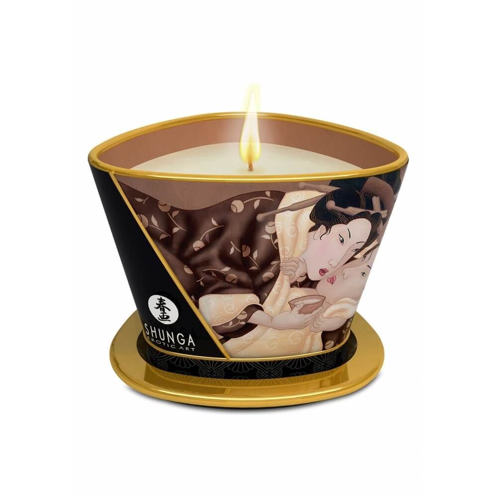 Массажная свеча Shunga Intoxicating Chocolate, 170 мл