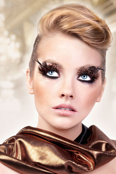 Baci Lashes, коричнево-черный