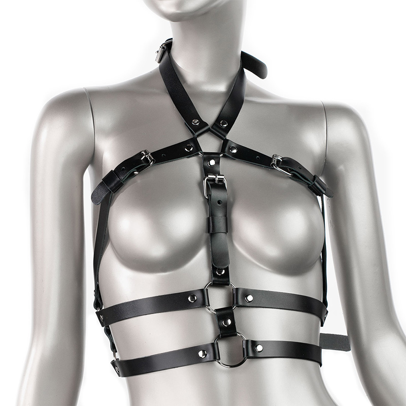 Бондажный комплект Passion Belts Элинор, черный