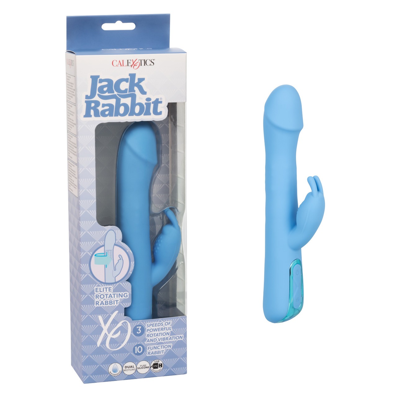 Вибратор-кролик Jack Rabbit Elite Rotating Rabbit