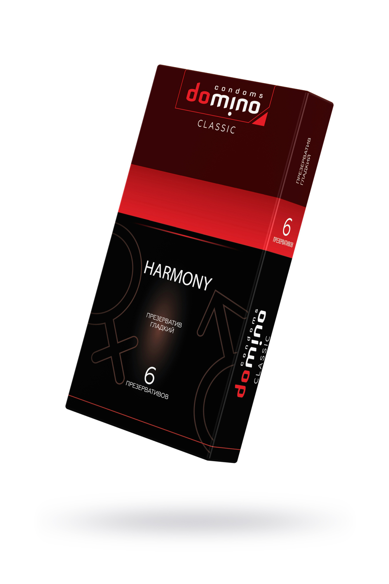 Презервативы Domino, harmony, 18 см, 5,2 см, 6 шт.