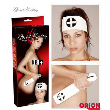 Bad Kitty Nurse Paddle Mit Stirnband