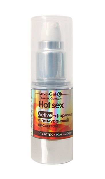 Лубрикант Биоритм LoveGel Hot Sex с экстрактом имбиря, 20 г