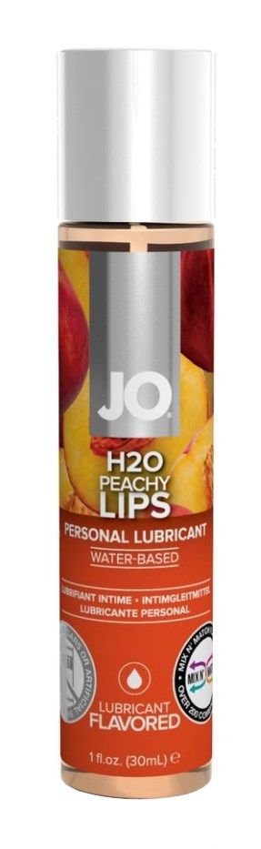 Лубрикант съедобный System Jo H20 Peachy Lips Персик 30 мл