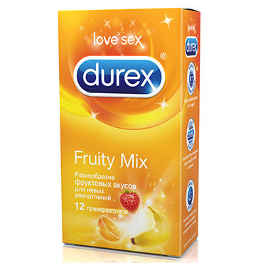 Durex Fruity Mix, 12 шт