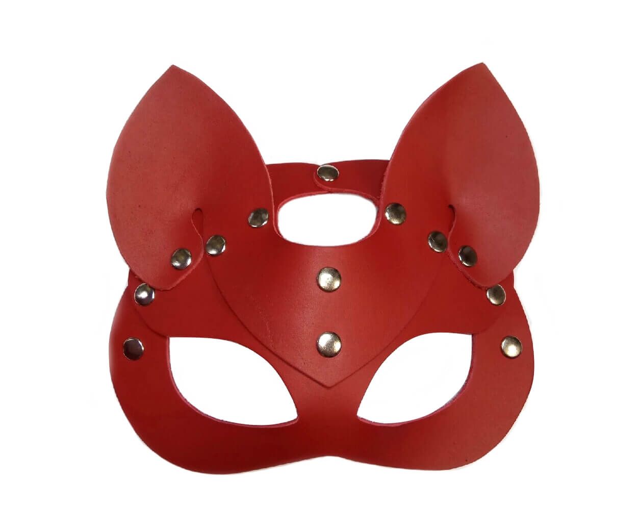 Маска кошки Passion Belts Китти, красная