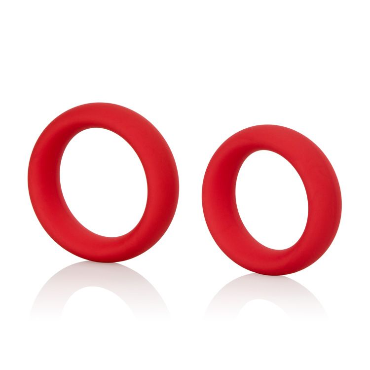 Набор колец California Exotic Novelties Colt Silicone Super Rings, красный