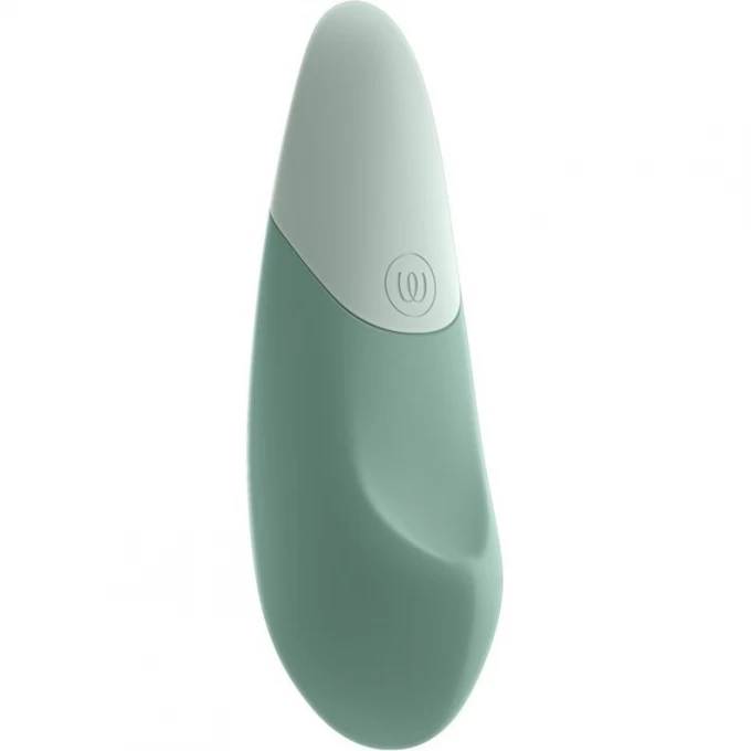 Клиторальный вибростимулятор Womanizer Vibe Sage, cеро-зеленый