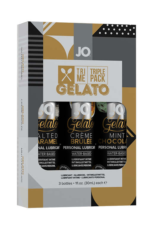 Подарочный набор вкусовых гелей/ Tri-Me Triple Pack - Gelato