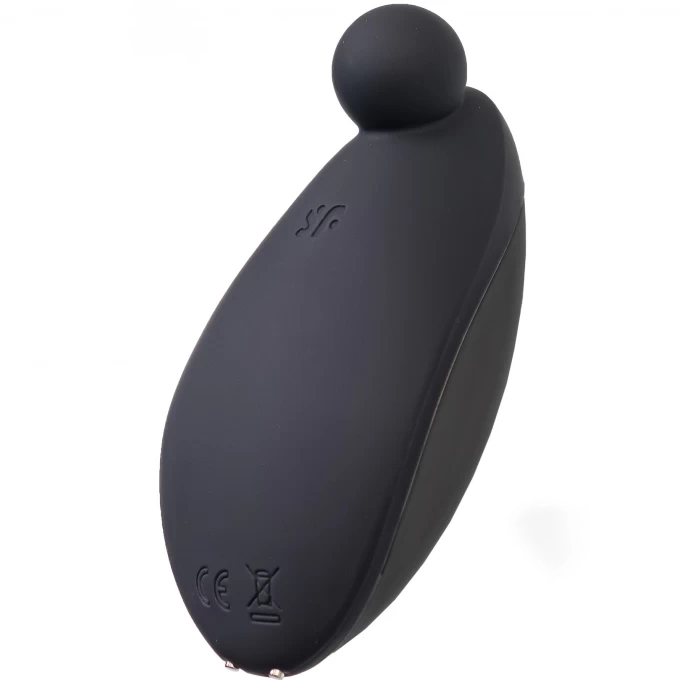 Вибростимулятор клитора Satisfyer Spot On 2, черный, 9 см