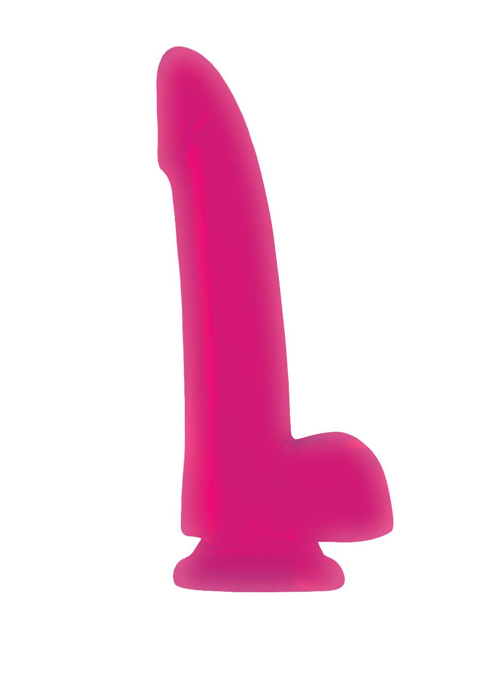 Фаллоимитатор Jelly Rancher 5" Smooth Rider Dong Pink