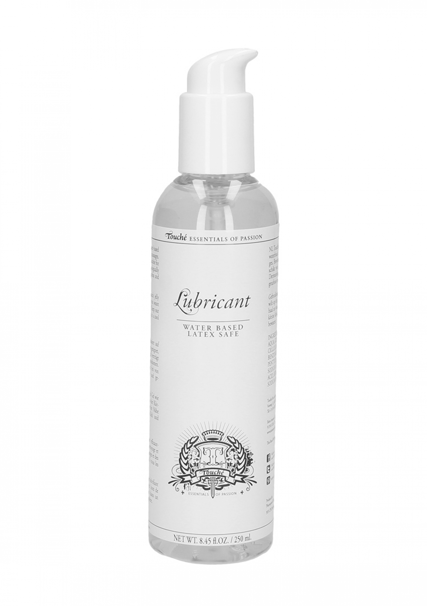 Лубрикант Touche на водной основе - 250 ml