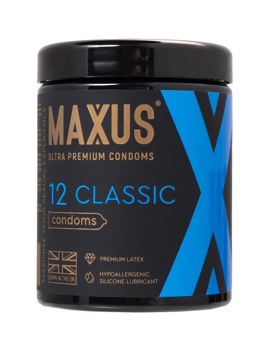 Презервативы MAXUS Classic, 12 штук