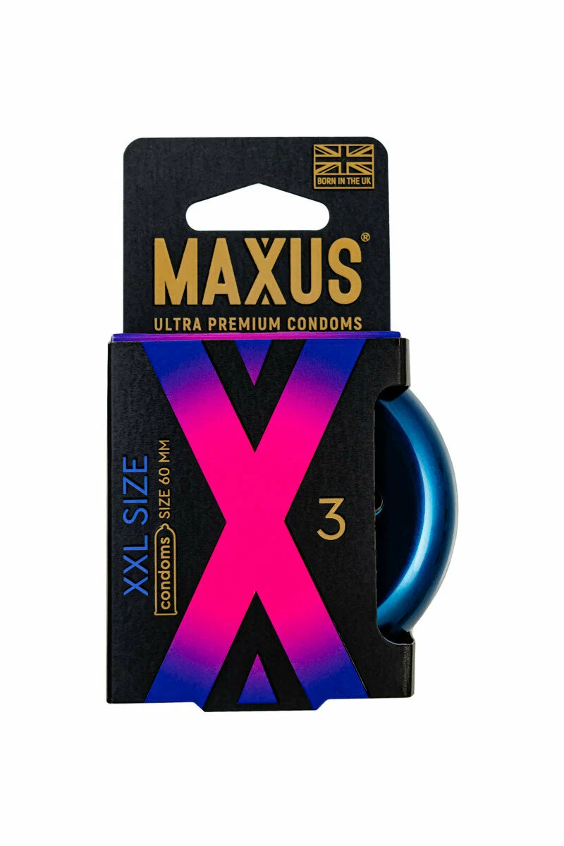 Презервативы MAXUS XXL, №3, увеличенные