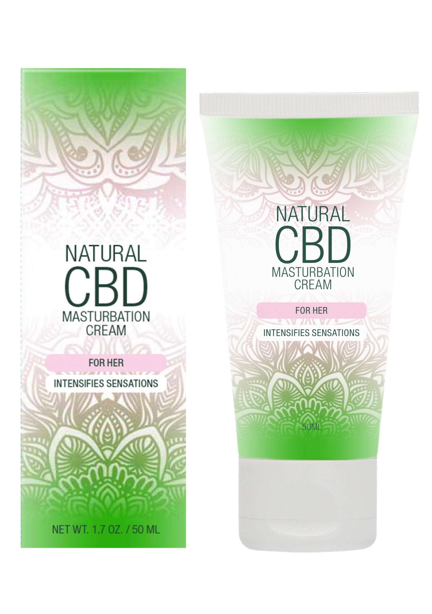 Крем для мастурбации для Неё Natural CBD - 50 ml