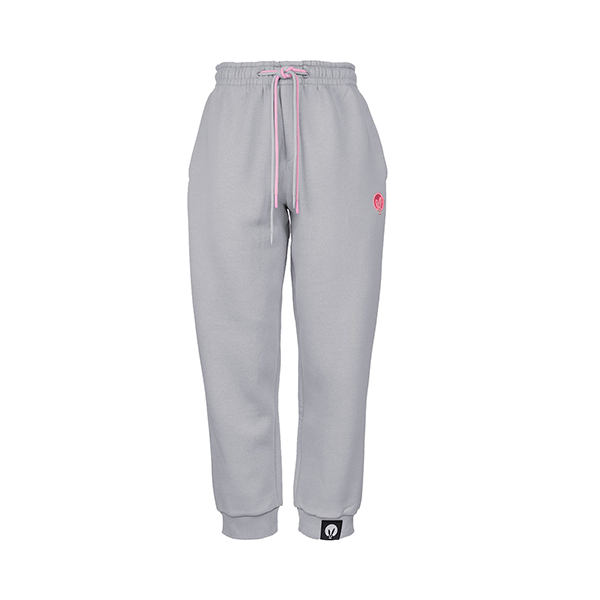 Джоггеры Pink Rabbit идеальный оверсайз, серый, M/L