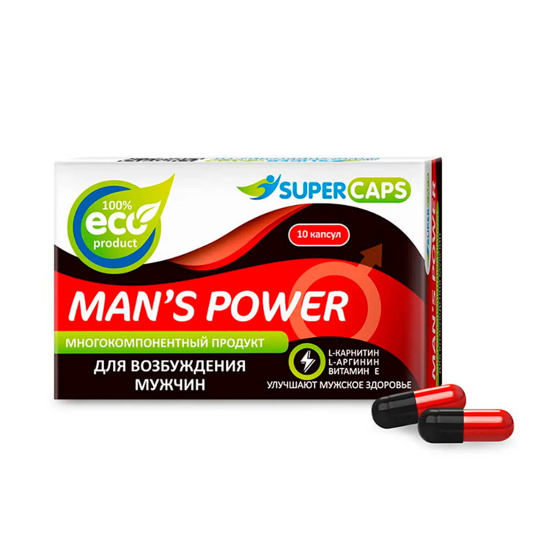 Средство возбуждающее Man's Power, 10 капсул