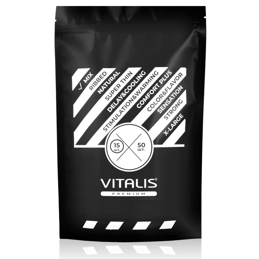 Презервативы VITALIS №12 Premium MIX (12+3)