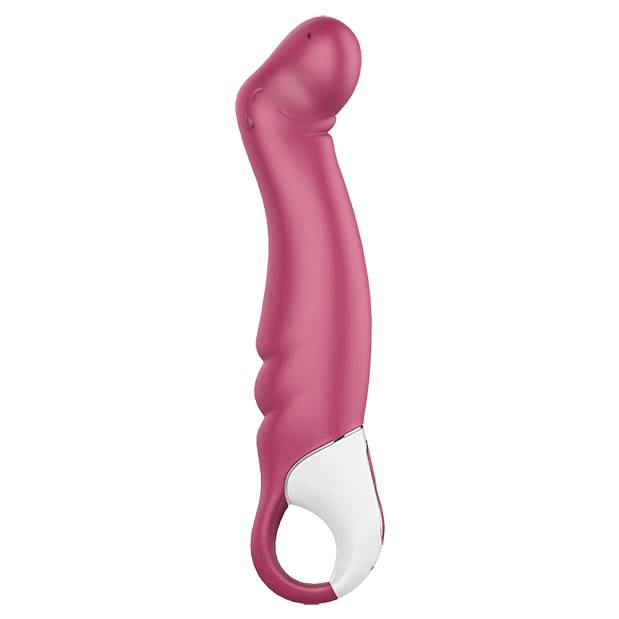 Вибростимулятор Satisfyer Petting Hippo, красный