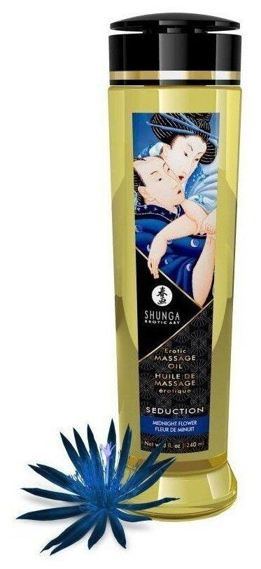 Массажное масло для тела Shunga Ночной цветок, 240 мл