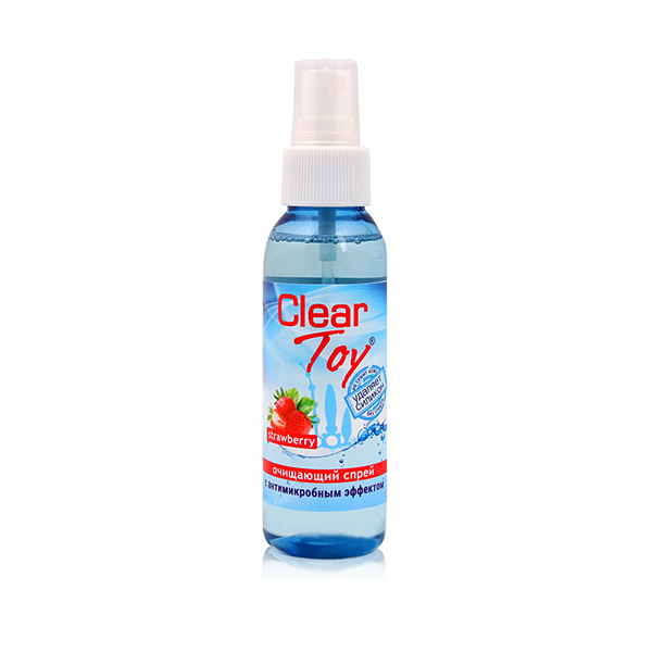 Спрей CLEAR TOY STRAWBERRY очищающий, 100 мл