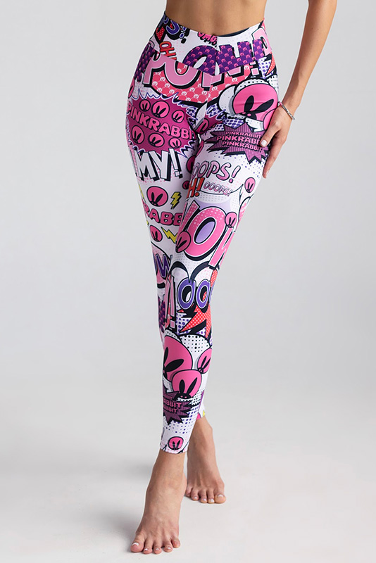 Леггинсы Pink Rabbit POW!
