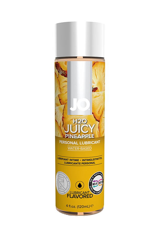 Вкусовой персональный гель "Ананас" / JO Flavored Juicy Pineapple 4oz - 120 мл.