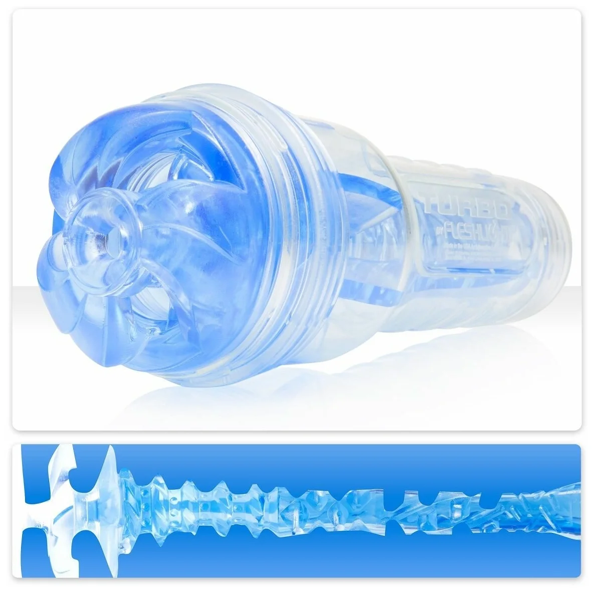 Мастурбатор Fleshlight Turbo Thrust Blue Ice