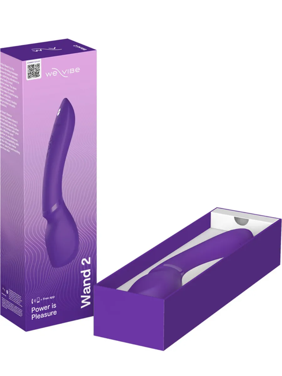 Вибростимулятор We-Vibe Wand 2, фиолетовый