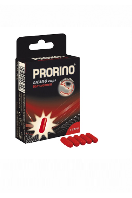 Биологически активная добавка к пище«ero black line PRORINO Libido Caps 5 капсул