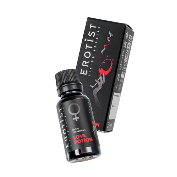 Возбуждающие капли Erotist LOVE POTION, для женщин, 20 мл