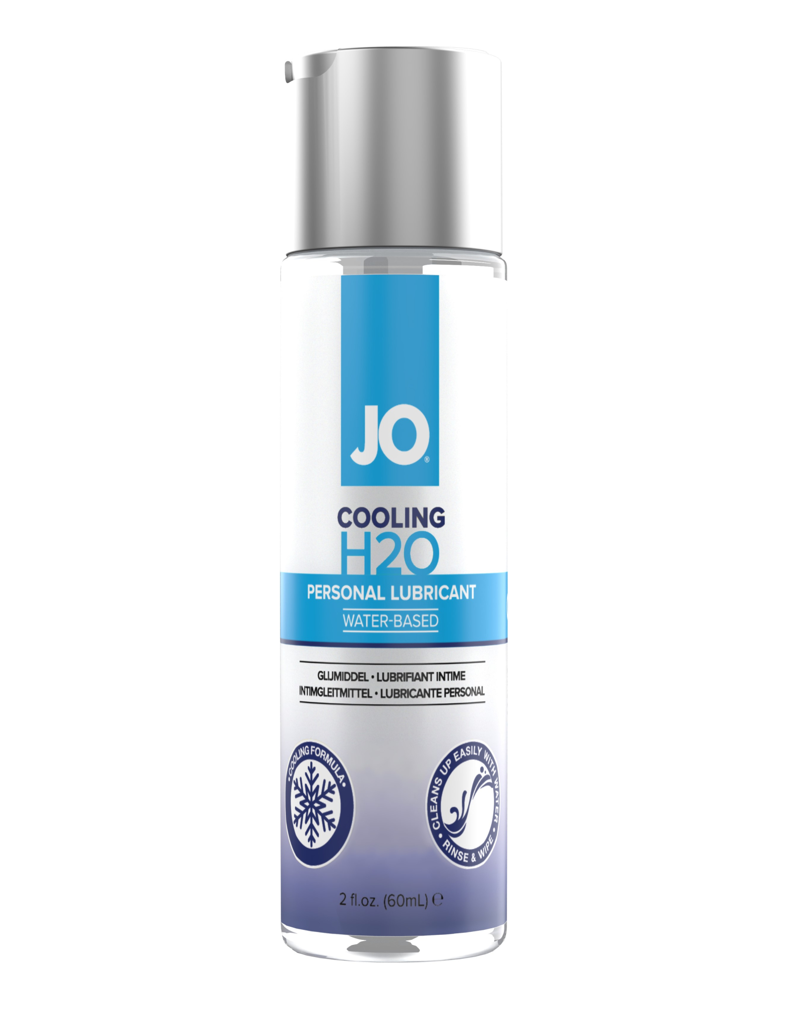 Классический охлаждающий гель на водной основе / JO H2O Cooling 2oz - 60 мл.