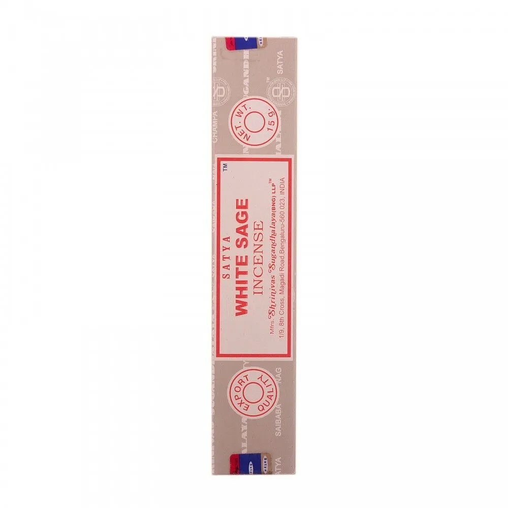 Аромапалочки Vedic Aromatika Masala White Sage БЕЛЫЙ ШАЛФЕЙ, 15 г