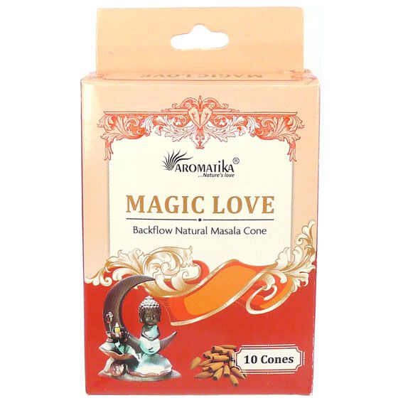 Aromatika благовония-пуля Magic Love ВОЛШЕБНАЯ ЛЮБОВЬ, стелющийся дым