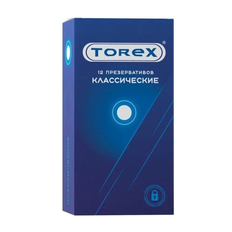 Презервативы TOREX классические, 12 шт