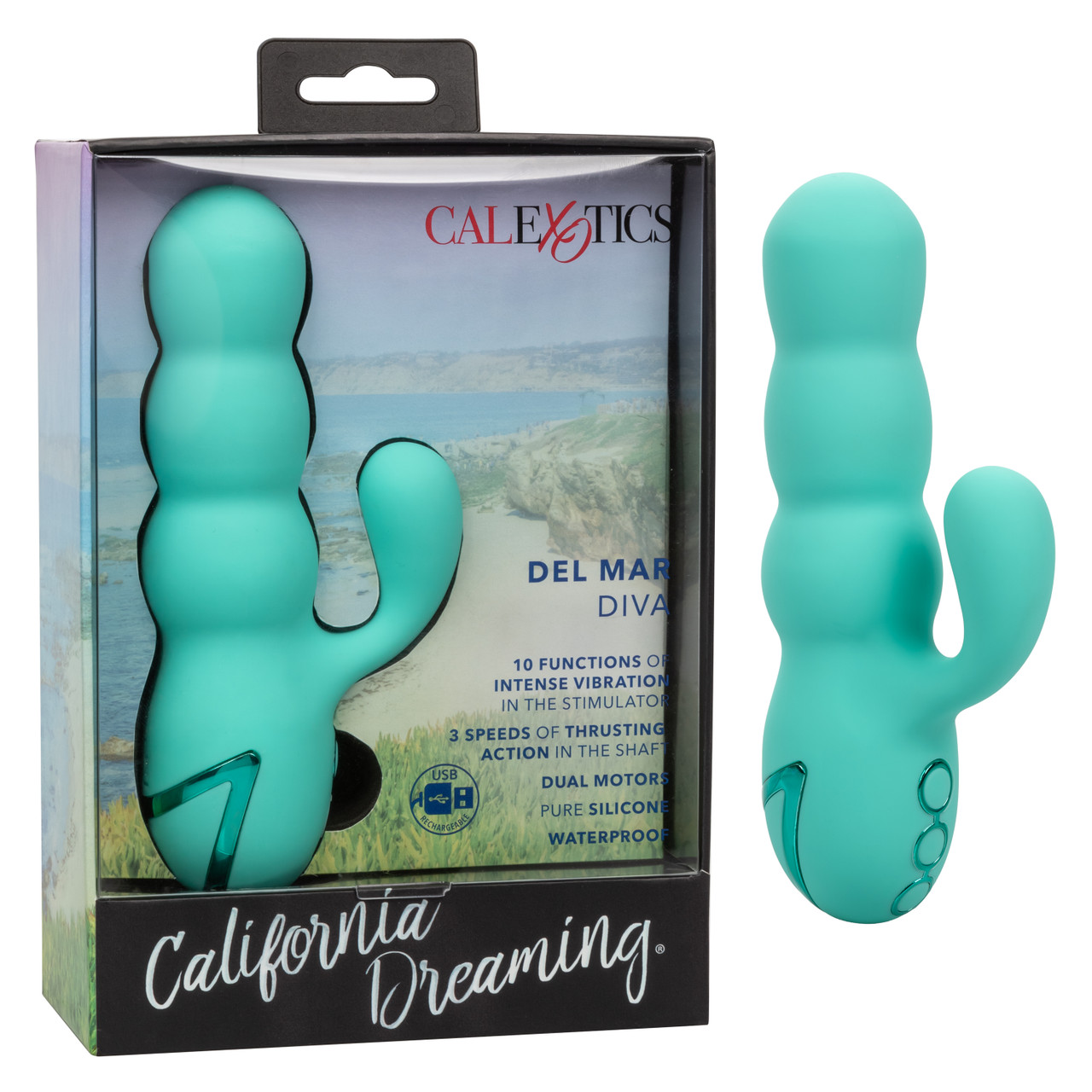 Вибратор-кролик California Dreaming Del Mar Diva