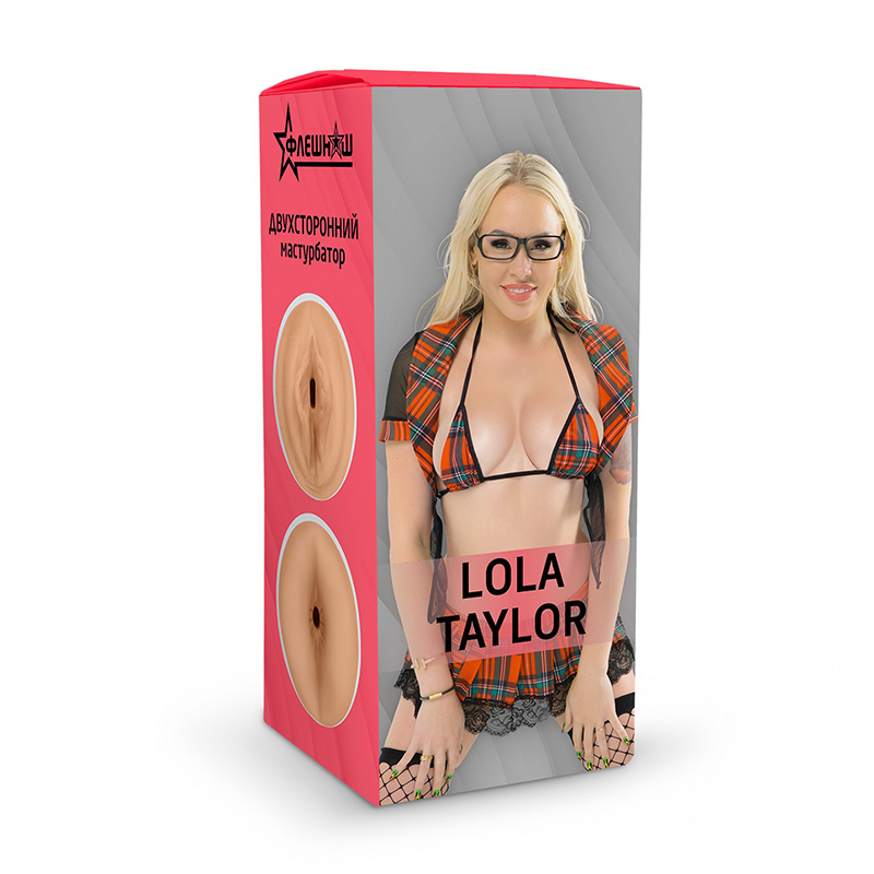 Двухсторонний мастурбатор ФлешНаш Lola Taylor 2.0