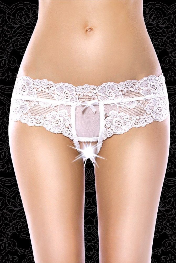 Стринги с доступом Flirton 2710-1 белые