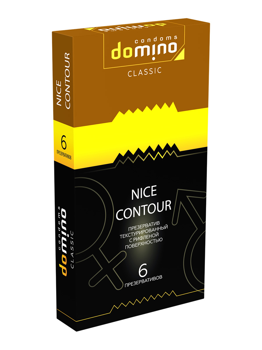 Презервативы Domino, classic, nice contour, 6 шт