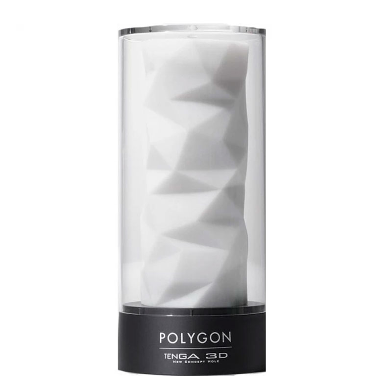 Мастурбатор Tenga 3D Polygon, белый