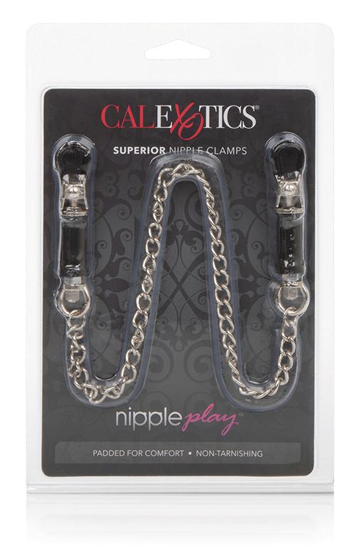 Nipple Play® Superior Nipple Clamps - Silver