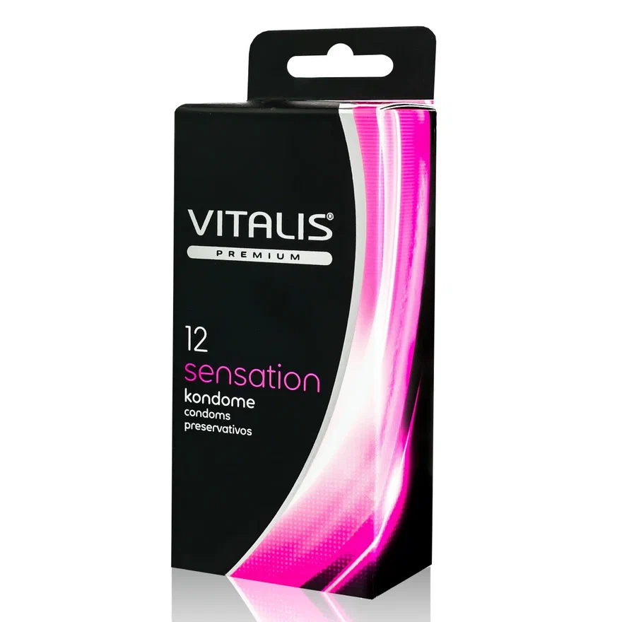 Презервативы VITALIS Sensation, 12 шт