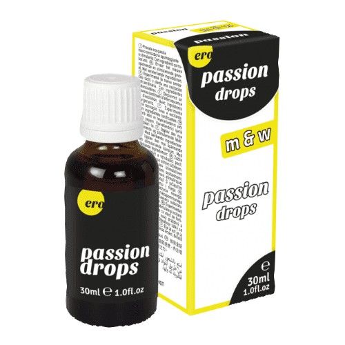 Капли для мужчин и женщин HOT Passion Drops W+M, 30 мл