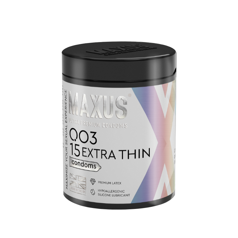 Презервативы MAXUS Экстремально тонкие 003.X, 15 шт