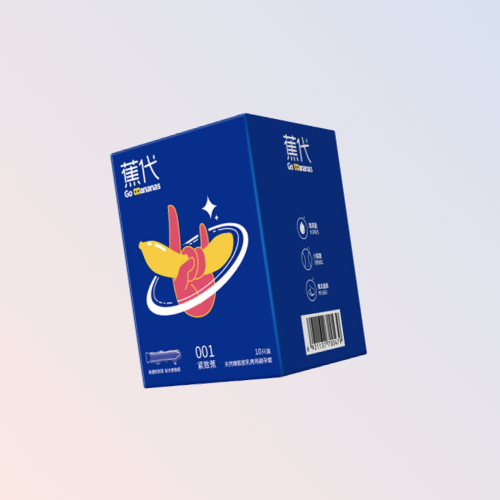 Презервативы Elasun GO BANANAS №10 ультратонкие, гладкие, с увеличенным количеством смазки