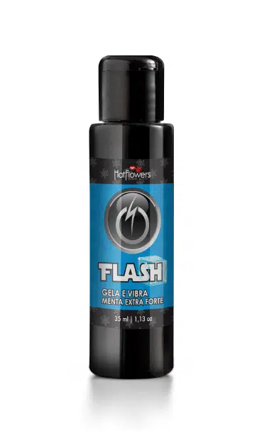 Жидкий вибратор FLASH MENTA EXTRA FORTE с ароматом мяты.